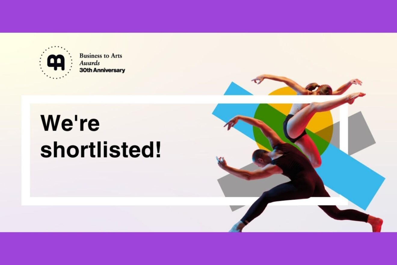 Bounce Club Night Shortlisted for a Business to Arts Award!