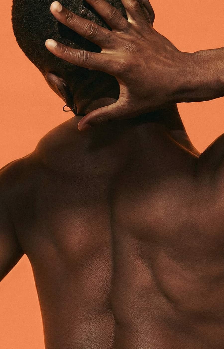 decorative graphic of a woman screaming as she dances