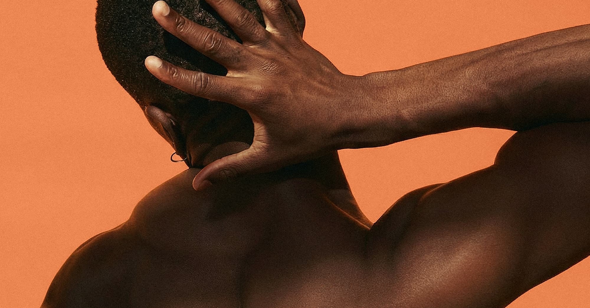 decorative graphic of a woman screaming as she dances