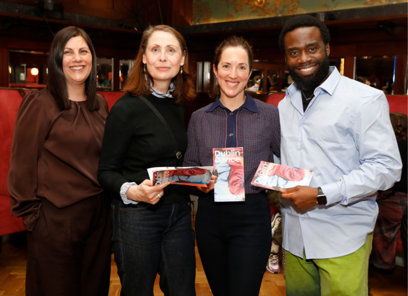 Carina McGrail DDF, Victoria O’Brien The Arts Council of Ireland, Laura Murphy, Favour Odusola