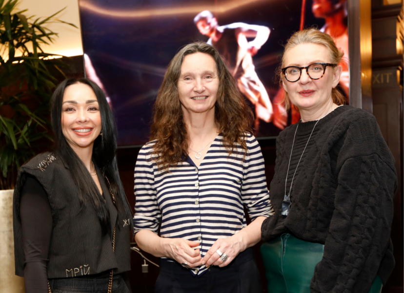 Inna Mazurenko, Maureen Kennelly, Liz Meaney