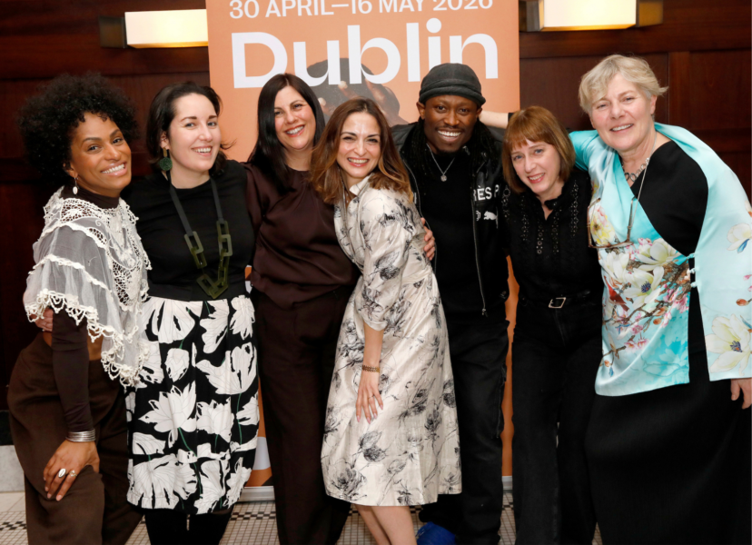 Alessandra Azeviche, Karen Howley, Carina McGrail DDF, Jazmín Chiodi DDF, Tobi Omoteso, Anne-Marie Smith, Anna Walsh (DDF Board Members)